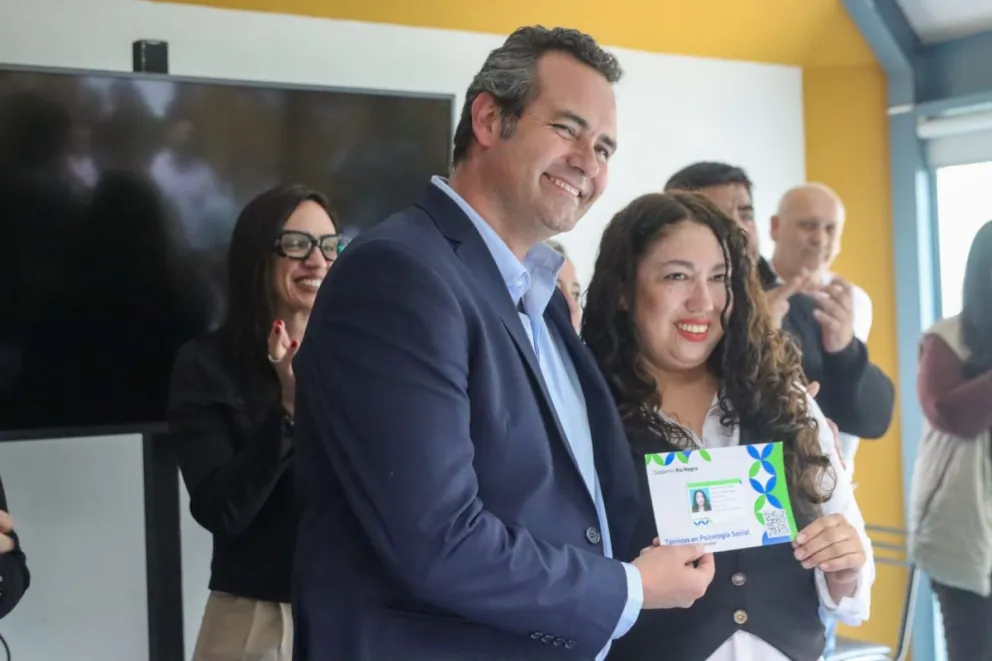 El acto se realizó cerca de las 16. Foto Tania Domenicucci