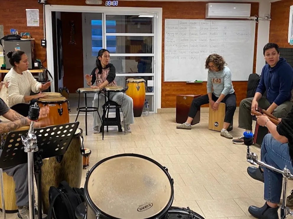 La cita será a las 21.30 en el Teatro La Estación. Foto gentileza Espacio Percusión 