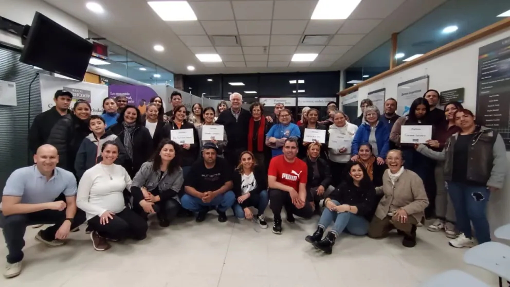 Las organizaciones beneficiarias recibieron los aportes recientemente en Roca. (Foto: gentileza)