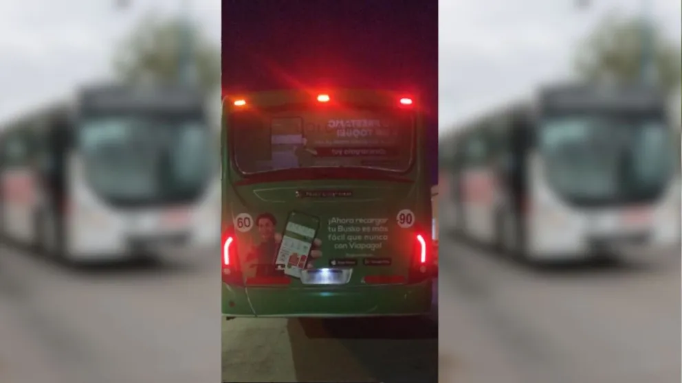 “El pasajero siempre es primero”, sostuvo al plantear su reclamo de la forma de accionar del colectivo. Foto cortesía