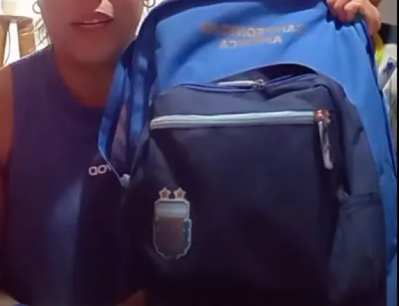La mochila que fue robada 